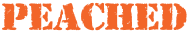 Peached Stamp