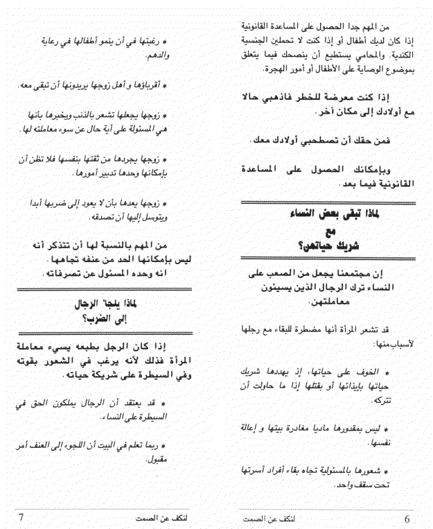 Arabic pamphlet page 5
