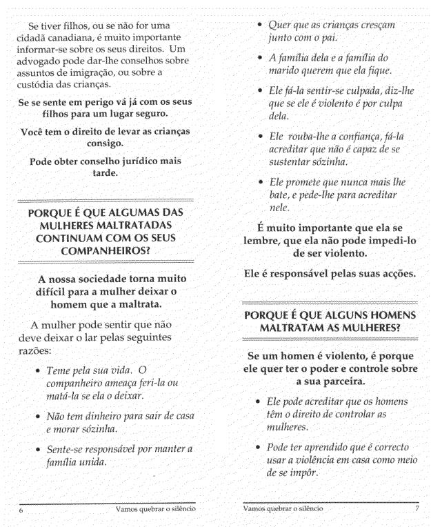 Portuguese pamphlet page 5