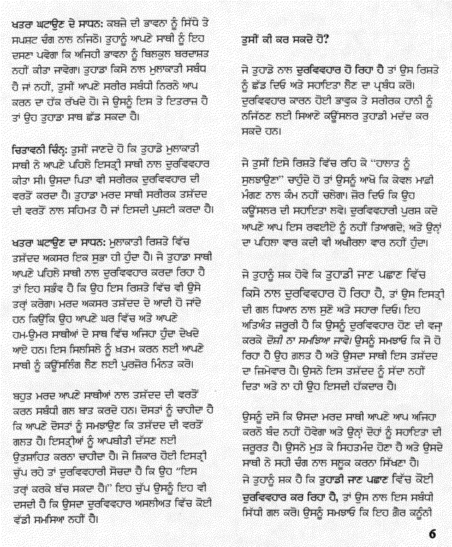 Punjabi page 6