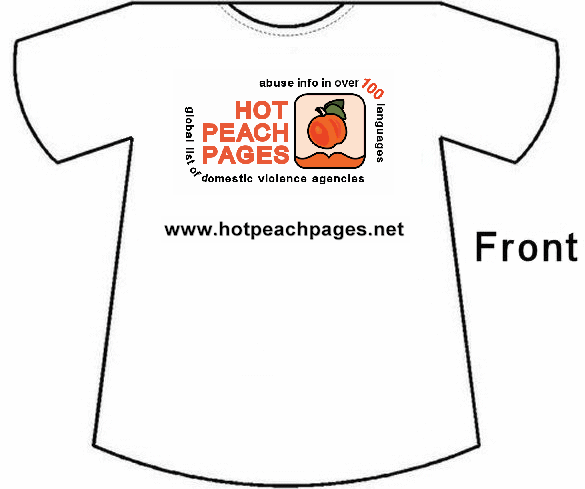 front of HPP t-shirt