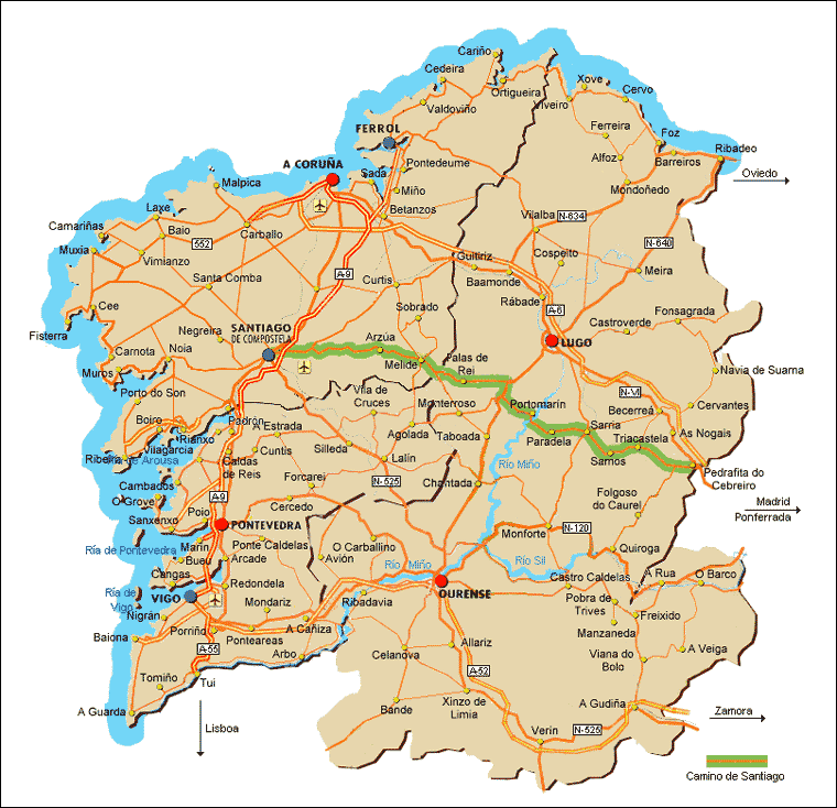 Observatorio Pagar Tributo Arco Iris Mapa Galicia Pueblos Roble Cita No