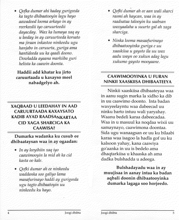 Somali pamphlet page 3